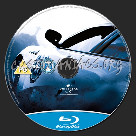 Fast Five blu-ray label