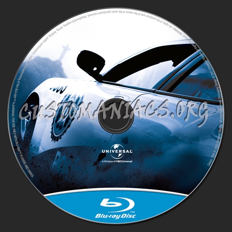 Fast Five blu-ray label