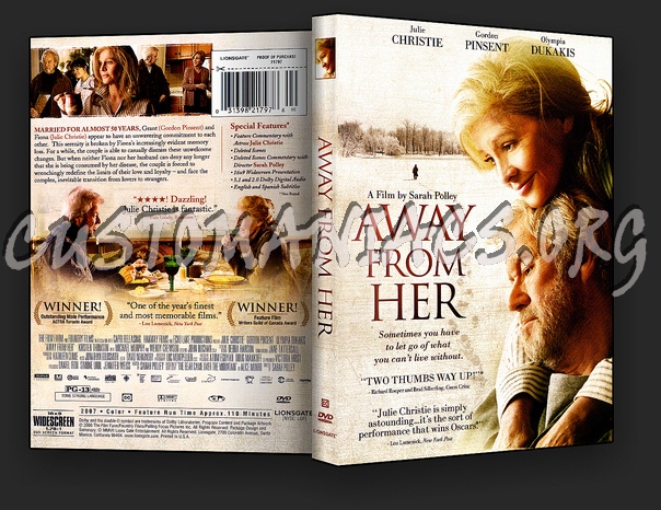 Away From Her dvd cover