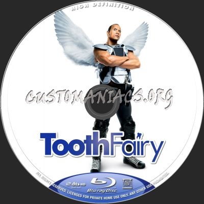 Tooth Fairy blu-ray label