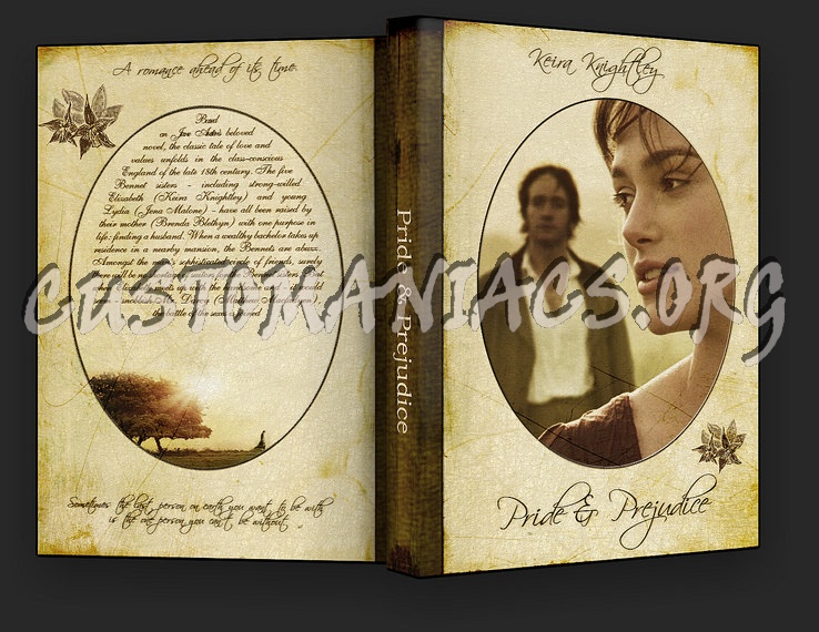 Pride & Prejudice dvd cover