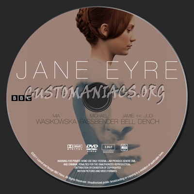 Jane Eyre dvd label