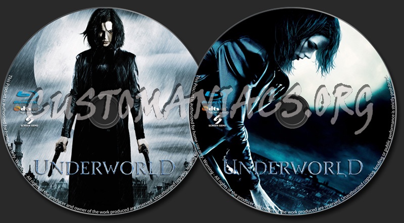 Underworld blu-ray label