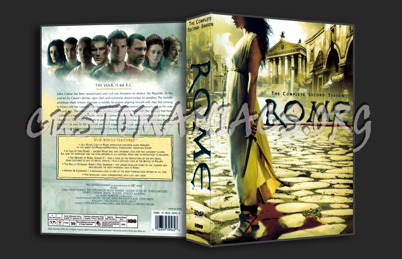 Rome Season 2 dvd cover