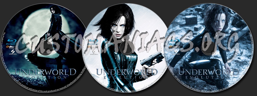 Underworld Evolution blu-ray label