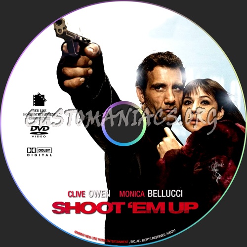 Shoot 'Em Up dvd label