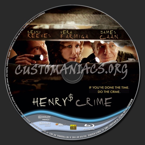 Henry's Crime blu-ray label