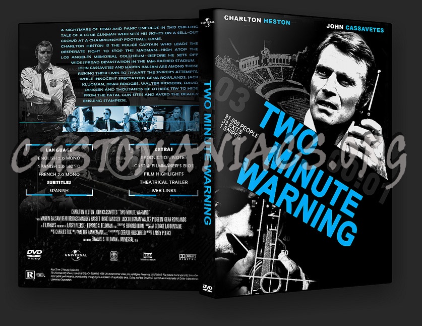 Two Minute Warning dvd cover