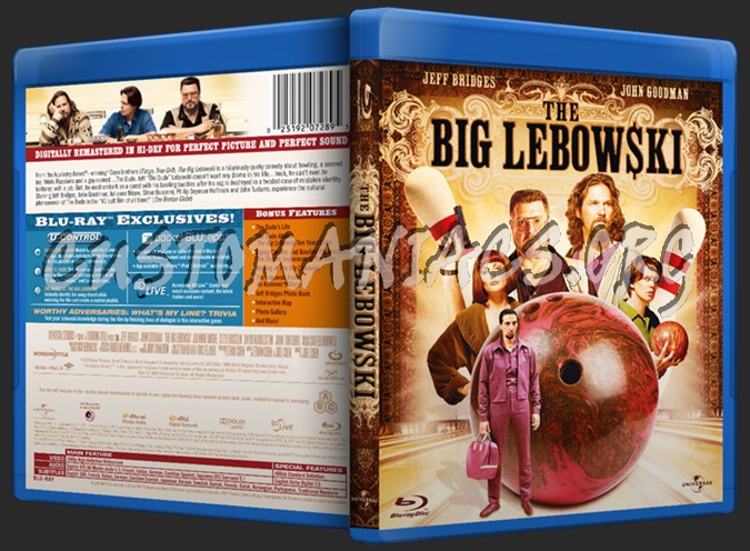 The Big Lebowski blu-ray cover