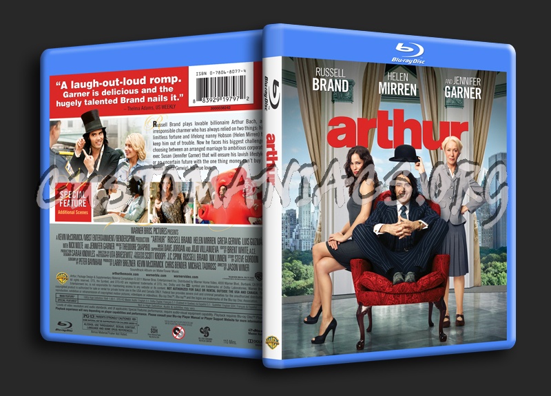 Arthur blu-ray cover