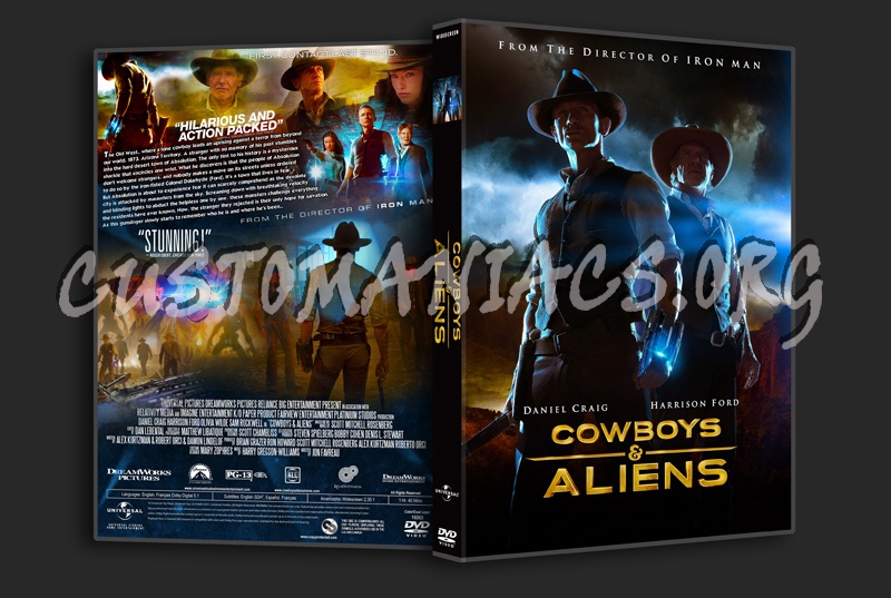 Cowboys & Aliens dvd cover