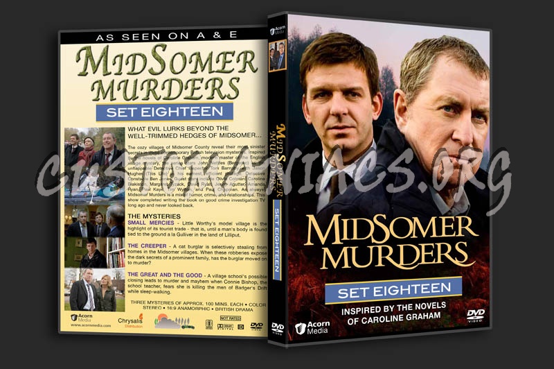 Midsomer Murders - Set 18 dvd cover