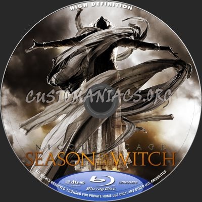 Season Of The Witch blu-ray label