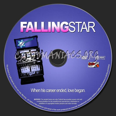 Falling Star dvd label