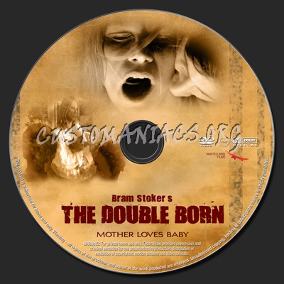 The Double Born dvd label