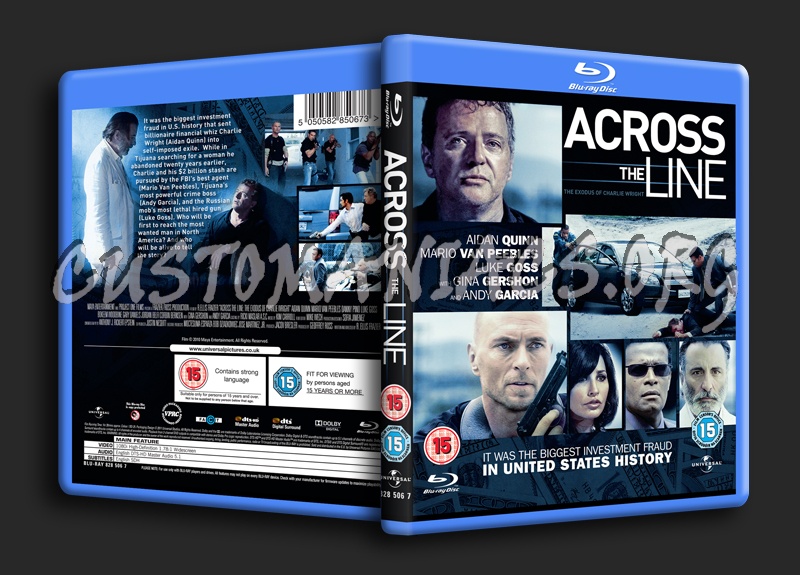 Across the Line blu-ray cover
