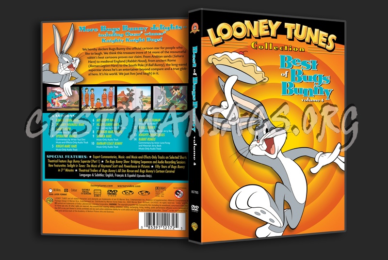 Looney Tunes Collection All Stars Volume 4 Best of Bugs Bunny dvd cover