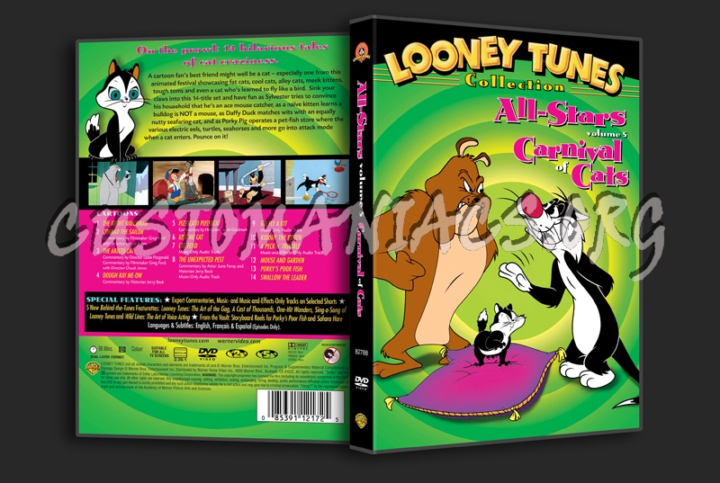 Looney Tunes Collection All Stars Volume 5 Carnival of Cats dvd cover