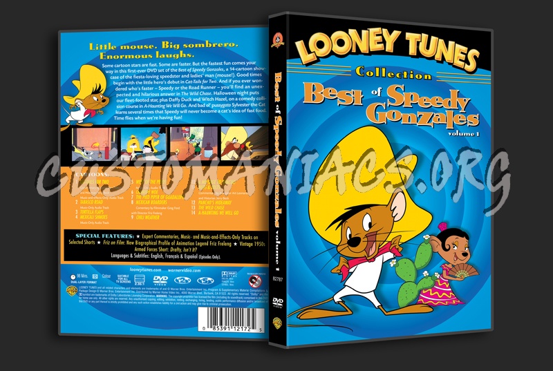 Looney Tunes Collection Best of Speedy Gonzales Volume 1 dvd cover