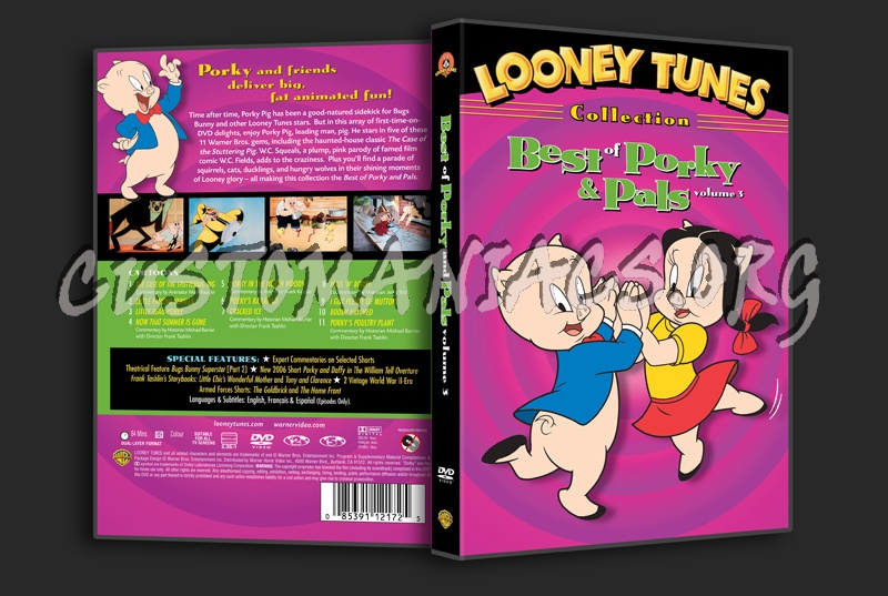 Looney Tunes Collection Volume 3 Best of Porky & Pals dvd cover