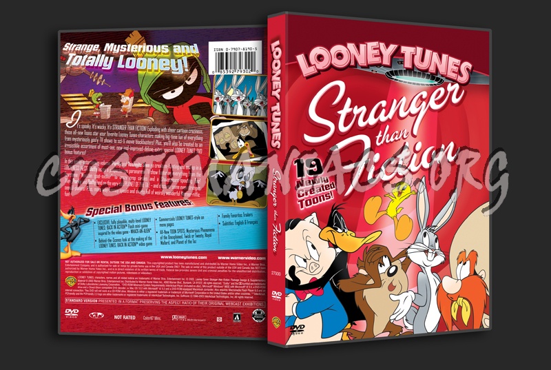 Looney Tunes Stranger Than Fiction dvd cover