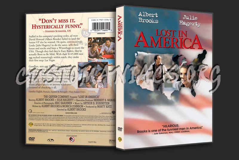 Lost in America dvd cover
