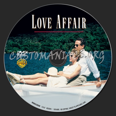 Love Affair dvd label