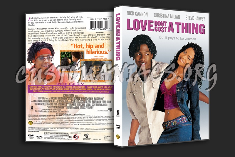 Love Don't Cost A Thing dvd cover