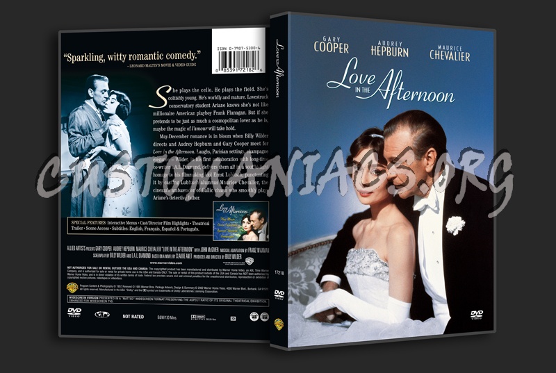 Love in the Afternoon dvd cover