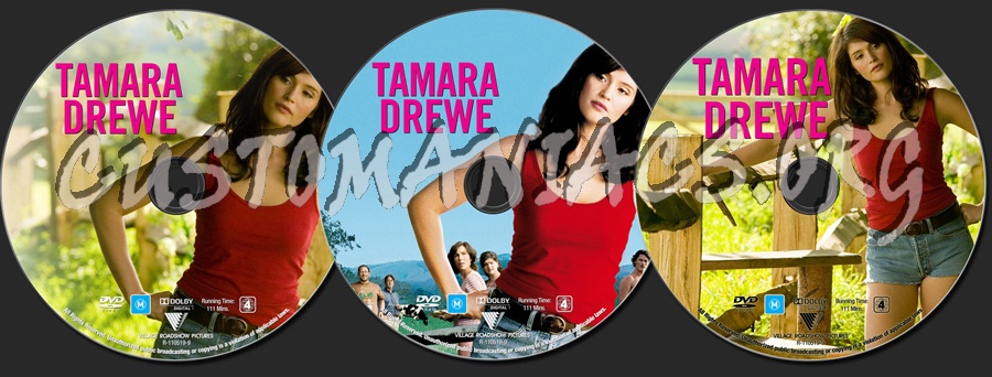 Tamara Drewe dvd label