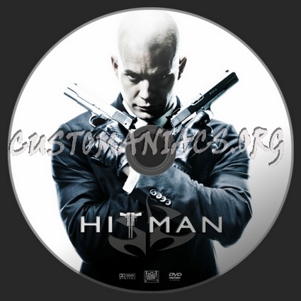 Hitman dvd label