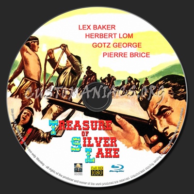 Treasure of Silver Lake blu-ray label
