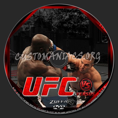 UFC on Versus 4 Kongo vs. Barry dvd label
