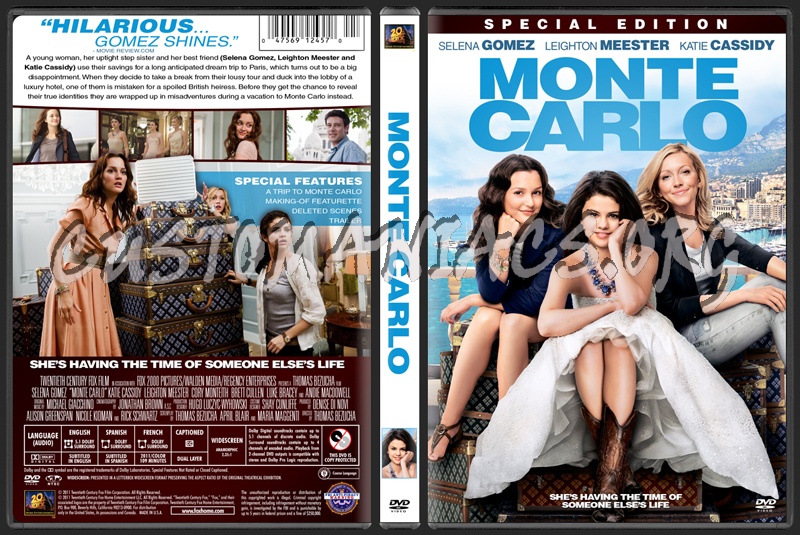 Monte Carlo dvd cover