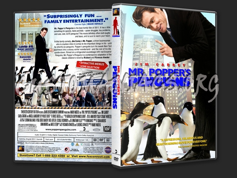 Mr. Popper's Penguins dvd cover