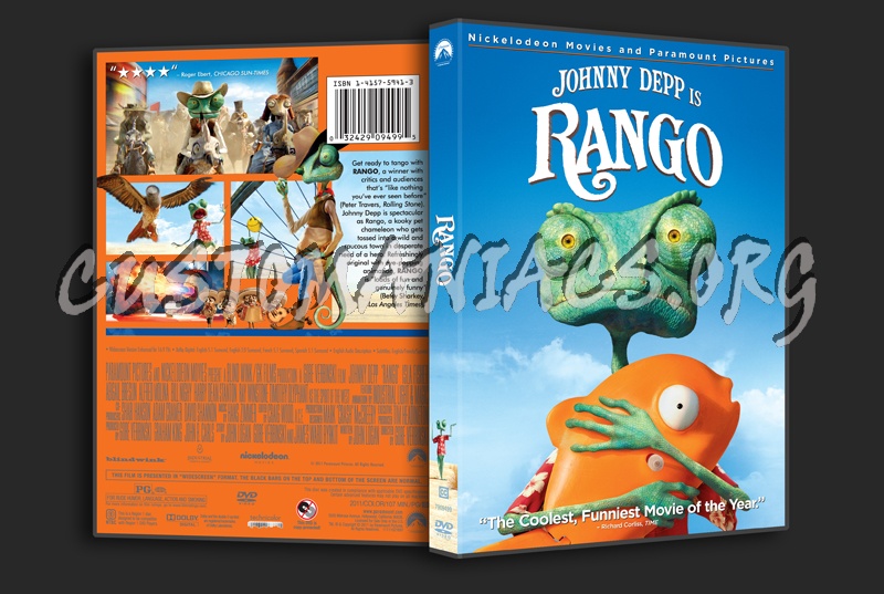 Rango dvd cover