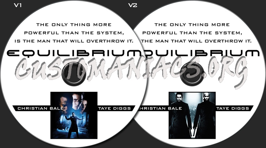 Equilibrium dvd label