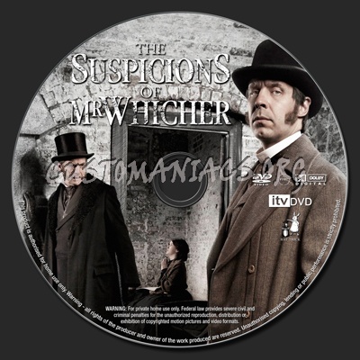 The Suspicions Of Mr Whicher dvd label