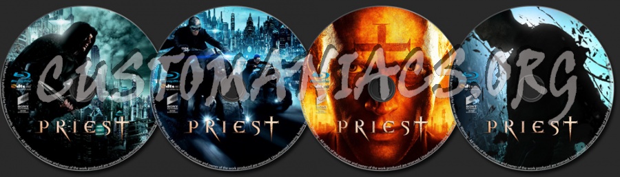 Priest blu-ray label