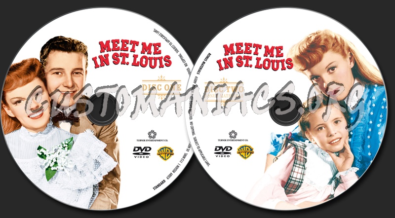 Meet Me In St. Louis dvd label