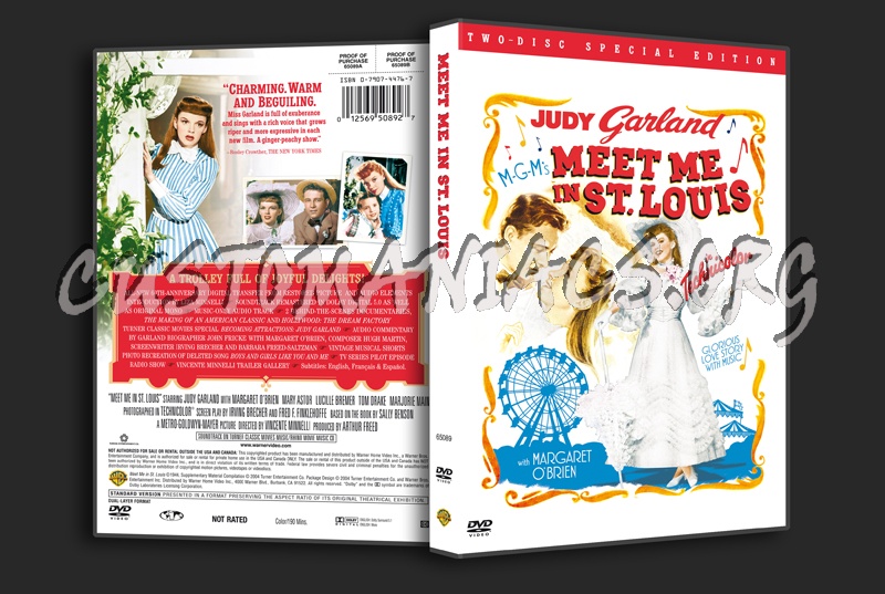 Meet Me In St. Louis dvd cover