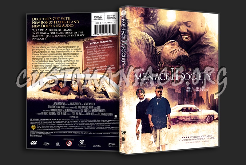 Menace 2 Society dvd cover