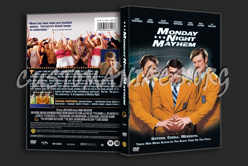 Monday Night Mayhem dvd cover