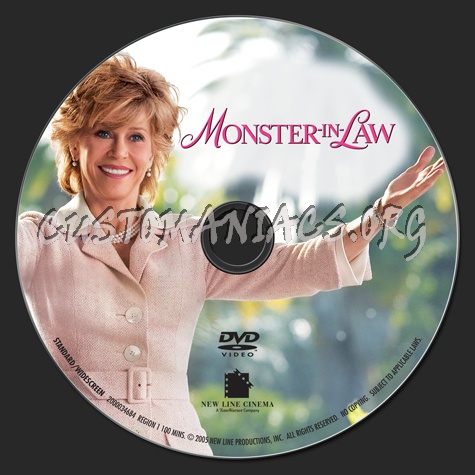 Monster in Law dvd label