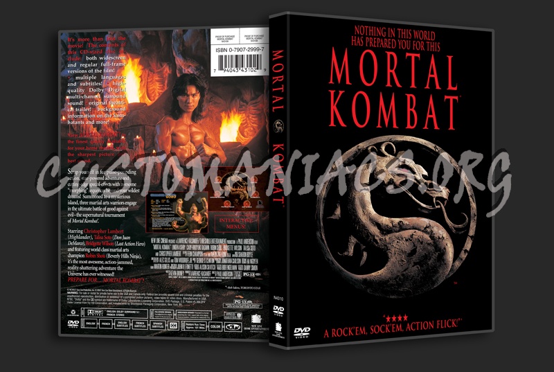 Mortal Kombat dvd cover