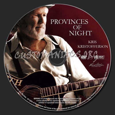 Provinces of Night dvd label