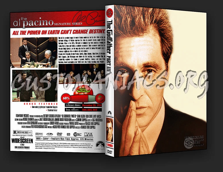 The Godfather Part III dvd cover