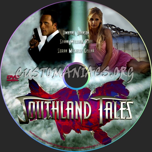 Southland Tales dvd label