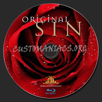 Original Sin blu-ray label