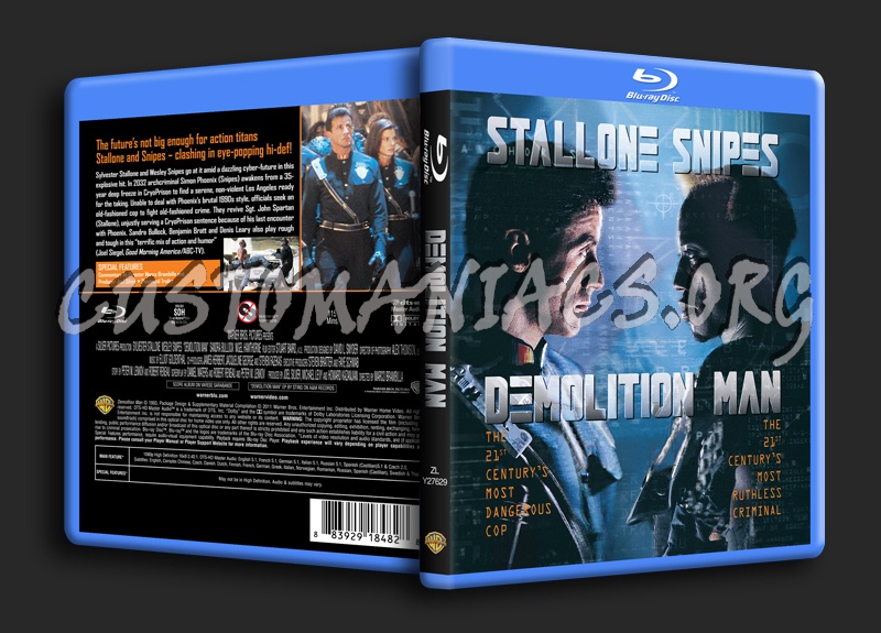 Demolition Man blu-ray cover